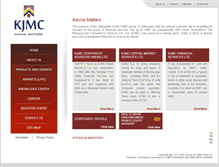 Tablet Screenshot of kjmc.com